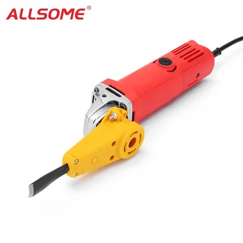 

ALLSOME Wood Carving Chisel Set Changed 100 Angle Grinder Into Power Chisel Woodworking Tool HT1937