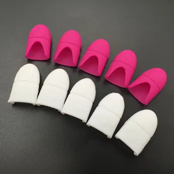 

5pcs/set Reuseable UV Gel Polish Remover Wraps Silicone Soak Off Cap Clip Cleaning Varnish Manicure Nail Art Tools