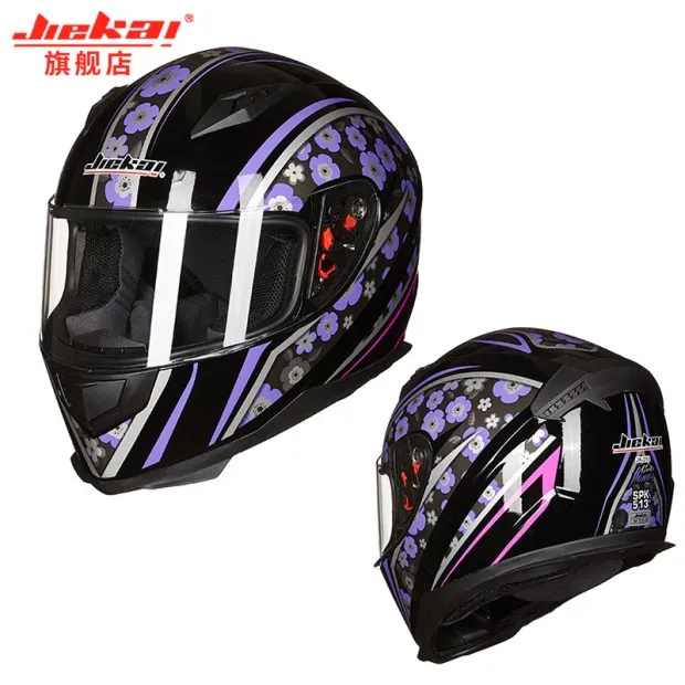 

2018 JIEKAI new motorcycle helmet DOT high quality full face cross country helmet capacete cascos para moto