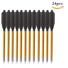 Алюминиевые арбалетные болты охотничьи стрелы 6," стальные наконечники охотничьи стрелы для пистолета арбалета 50-80 фунтов