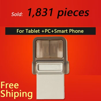 

8GB 16GB 32GB 64GB OTG USB Flash Drive 2.0 Smartphone Pen Drive Micro Portable Mini Memory USB Stick 1TB 2TB For Android Tablet