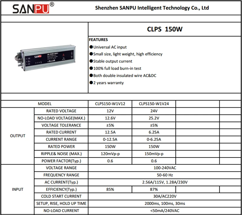 dc, 150w, 6a, à prova d'água, ip67, ac dc, transformador, 24 v
