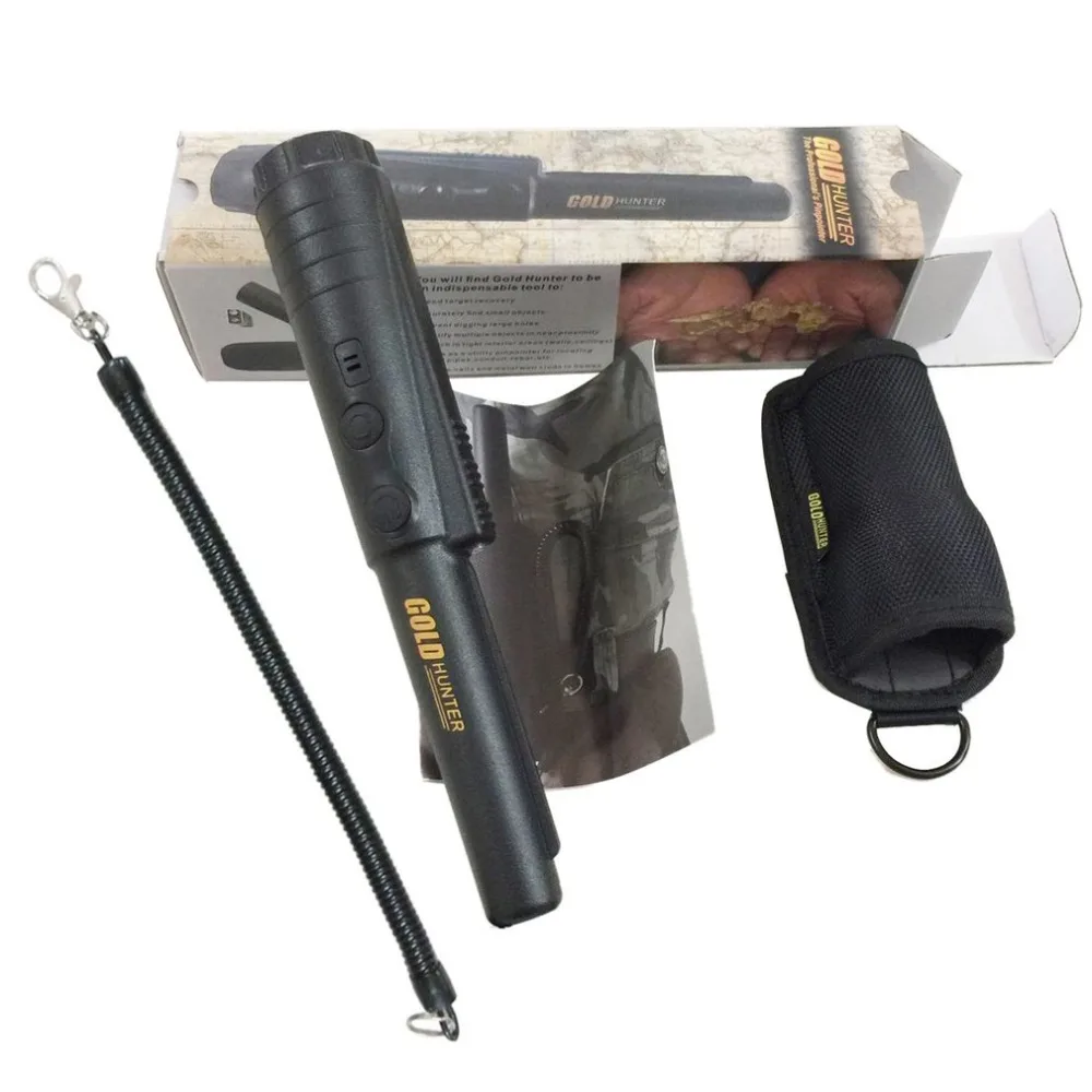

Handheld metal detector positioning rod archaeological outdoor treasure hunt
