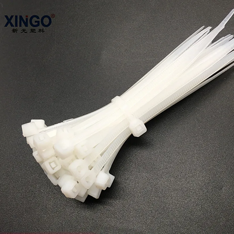 Xingo 5x120 мм самоблокирующиеся Нейлоновые кабельные стяжки 500 шт пластиллирующийся