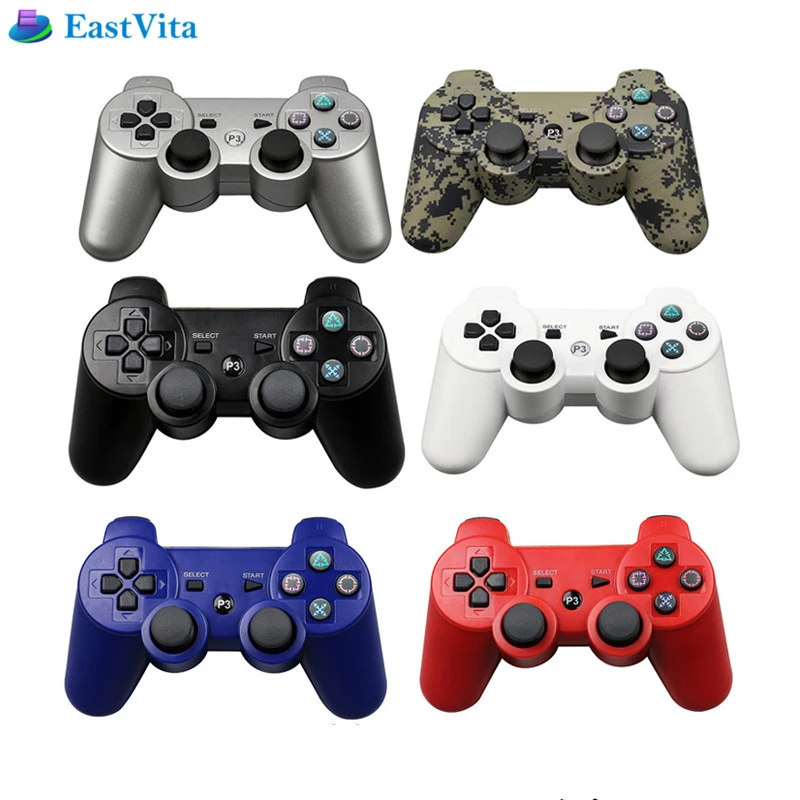 Bluetooth Controller For Sony Ps3 Gamepad Joystick For Play Station 3 Multiple Vibration Wireless Console For Playstation 3 R57 Gamepads Aliexpress