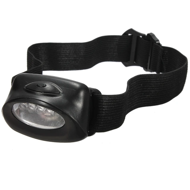 Jiguoor 5 LED 7 Modes Bike Headlight Waterproof Headlamp Perfect For Fishing Walking Camping Reading Hiking Led Light Head Lamp