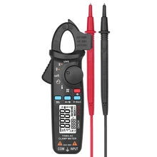 Clamp Meter Digital Multimeter Auto Range 6000 counts Backlight AC/DC Ammeter Voltmeter Ohm Portable Meter voltage meter aneng an8009 auto range digital multimeter 9999 counts backlight ac dc ammeter voltmeter ohm transistor tester multi meter