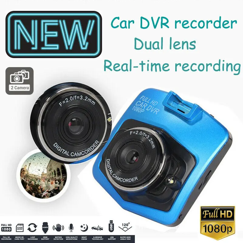 

HD 1080P 2.4'' Vehicle Smart Auto Camera Recorder Car DVR Dash Cam
