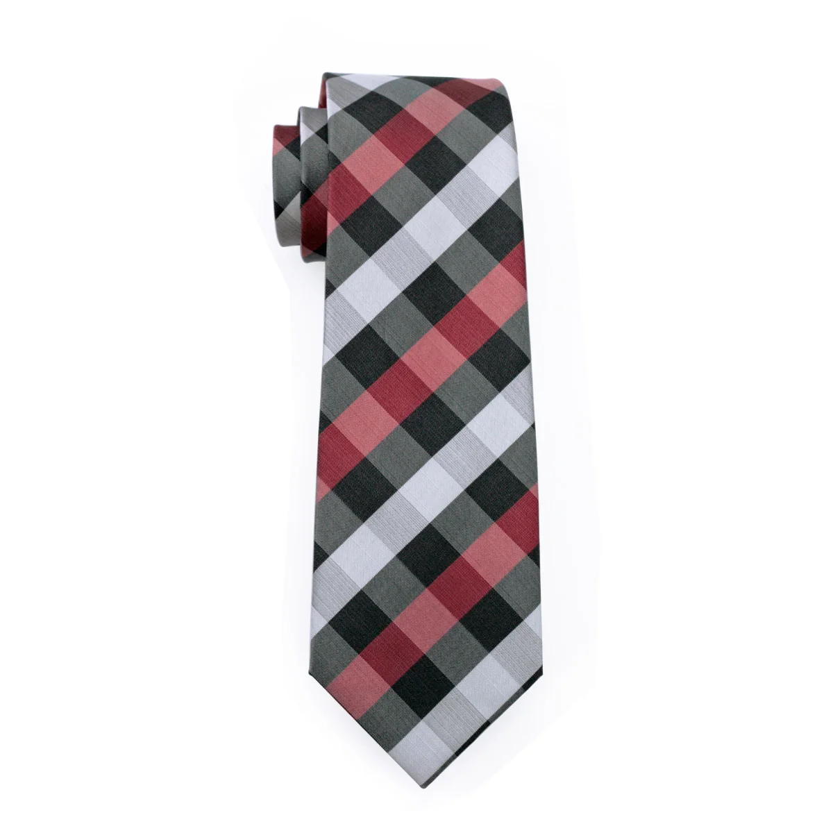 Fa-938 Барри. ван Горячие Для мужчин S Галстуки красный плед галстук Hanky запонки набор Для Мужчин's Бизнес подарок Галстуки для Для мужчин;