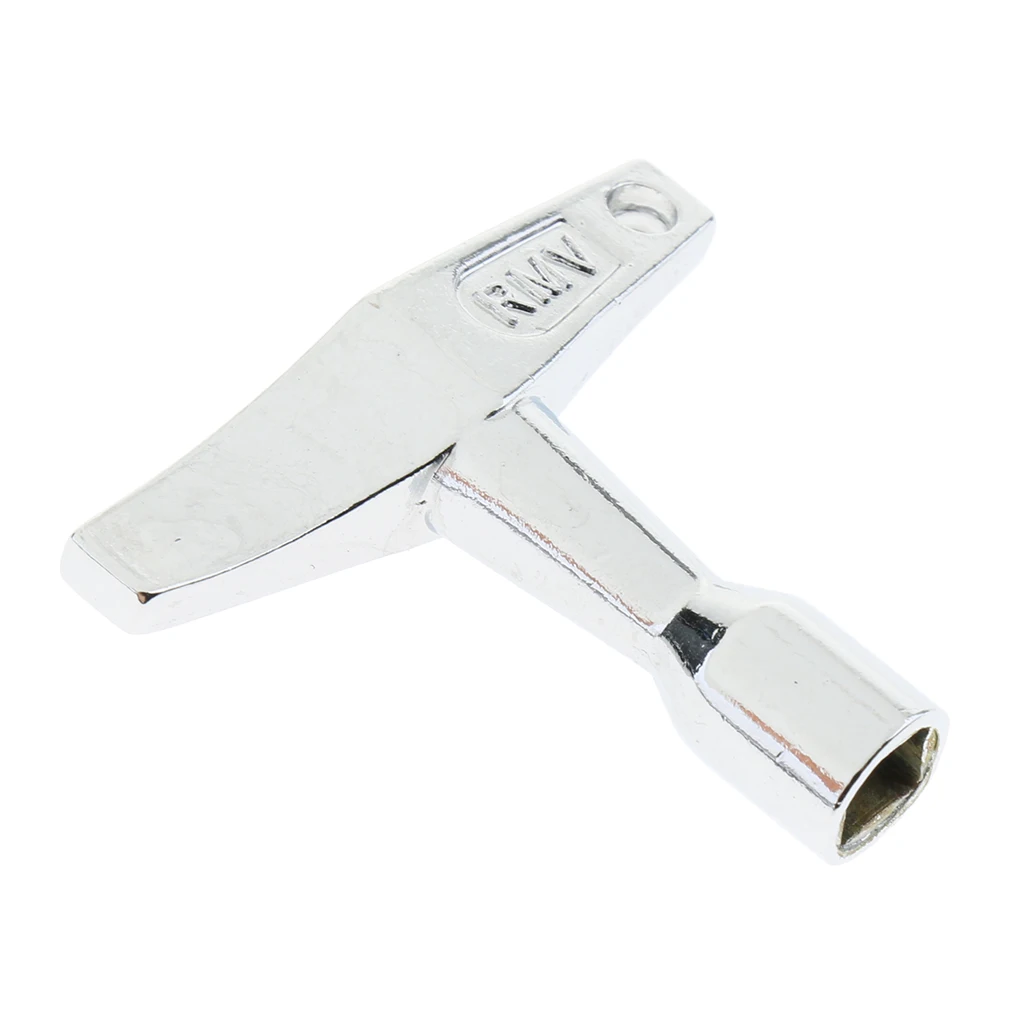 Chrome Metal Drum Tuning Key Drum Hardware for Drum Percussion Instrument Parts 
