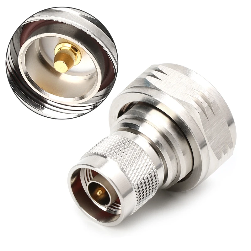 

NJ/L29J RF Microwave Coaxial Adapter 7/16 DIN Male To N Male Plug Connector 7/16 DIN Male To N Male Adapter