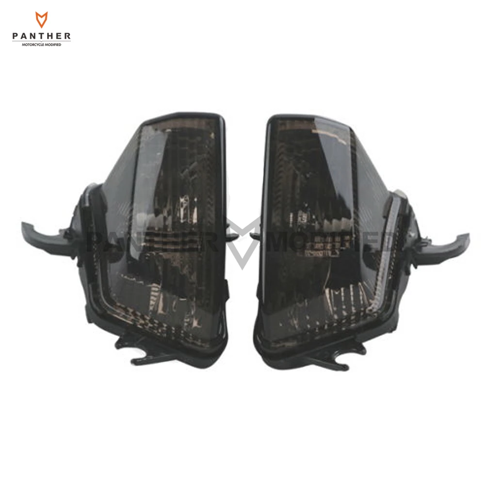 

Smoke Motorcycle Turn Indicator Signal Lens Winker Moto Turn Lights Case for KAWASAKI Z1000SX 2011-2014