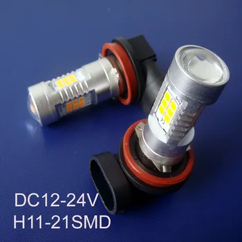 

High quality 12/24VAC/DC Car H11 H8 Led Fog Lamp,Auto 10W High power Led Bulb Lamp light free shipping 50pcs/lot