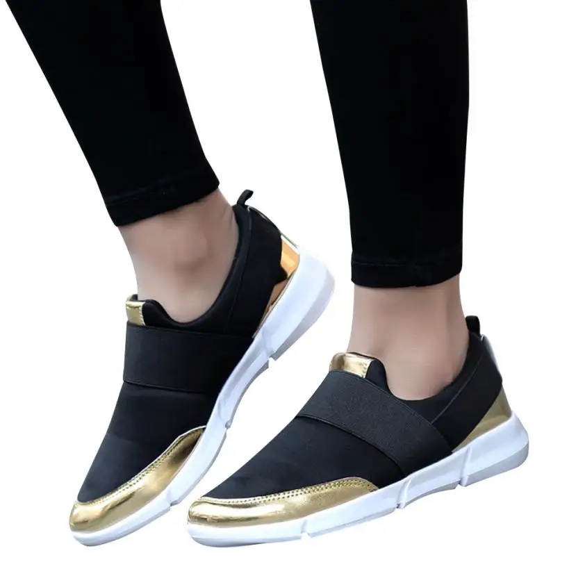 breathable flat shoes