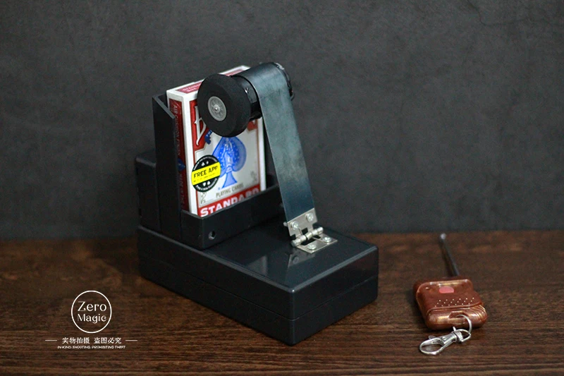 

Remote Control Card Fountain magic tricks Metal stage magic props Remote control spray card device, fountain Magic Tricks