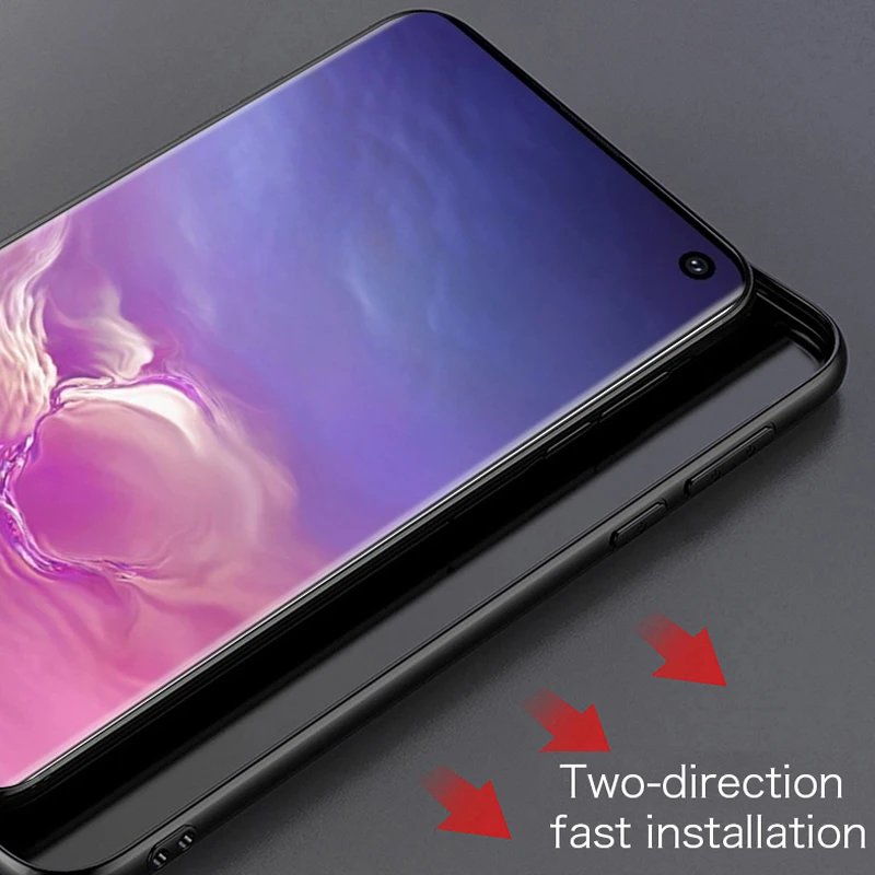 Для Galaxy S10+ чехол, жидкий силикон, задняя крышка, MOFi,, для samsung S10 Plus, чехол s coque, ткань, противоскользящий, S10e чехол