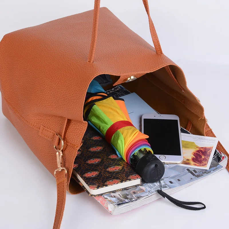 Laamei 4 шт. модная сумка через плечо для женщин дизайнерские роскошные сумки женские сумки сливовый Бант Милая сумка через плечо для женщин