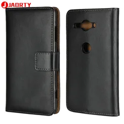На Алиэкспресс купить чехол для смартфона case for sony xperia xz2 compact leather cover card slot wallet case coque xz2 compact phone case cover flip stand