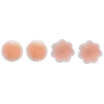 

1Pair Fresh Reusable Self Adhesive Invisible Silicone Breast Bra Fashion Anti-Sagging Lift Up Nipple Cover Chest Paste