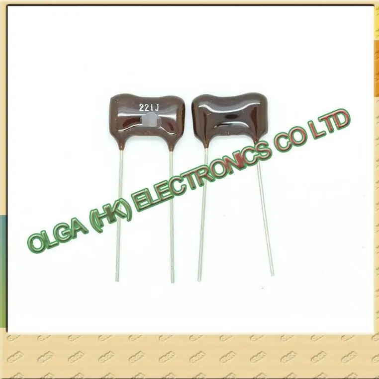 

Free shipping.Japan 220pF / 500V 5% mica capacitors (0.22nF 221 original bags )