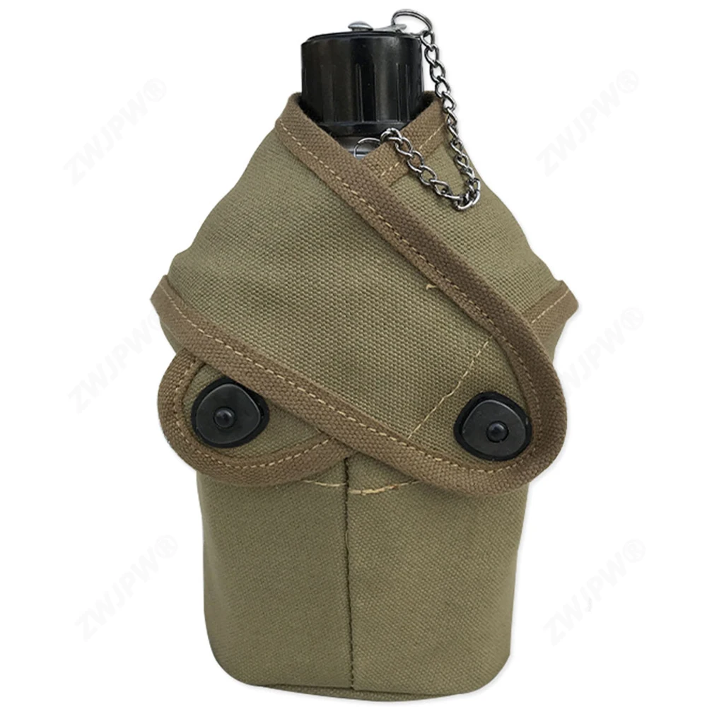 

WW2 US Army MILITARY USMC CANTEEN 2ND PATTERN WITH COVER OUTDOOR KETTLE HIGH QUALITY REPLICA