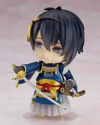 Touken Ranbu интернет фигурки Mikazuki munechika версии 10 см Nendoroid ПВХ Коллекционная модель Игрушечные лошадки