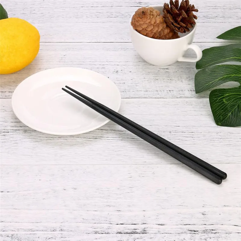 1 пара японский сплав палочки для еды Нескользящие суши Chop палочки набор цветок/волна гравировка посуда Кухня есть палочки Прямая поставка