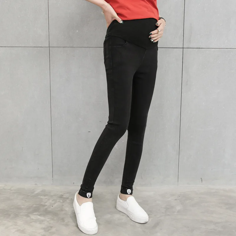 

Elastic Waist Maternity Jeans Pants for Pregnancy Clothes Spring Summer Pregnant Women Pant Maternity Plus Size Pregnant Pants