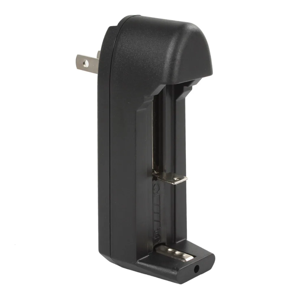 

Black Single Slot Adjustable Lithium Battery Charger for All Kinds Of Battery