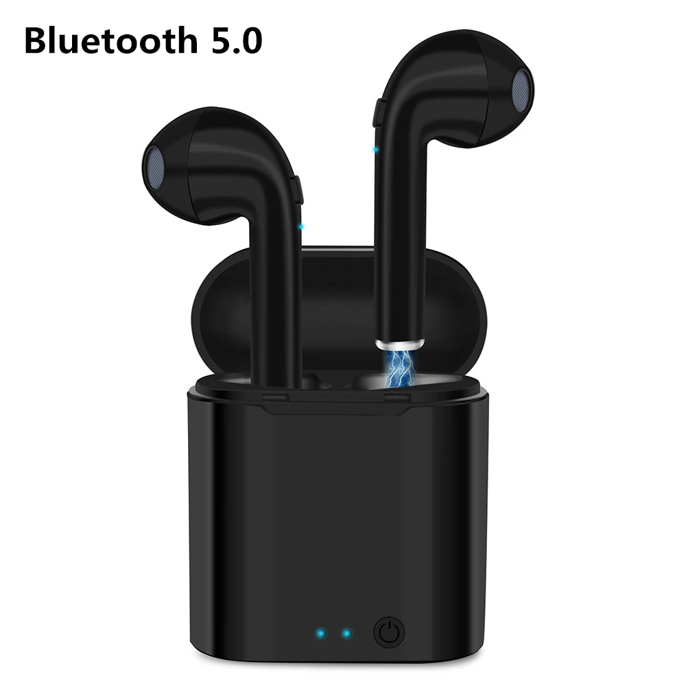 Fashion Wireless Bluetooth Earphones I7 i7s TWS Earbuds Headset With