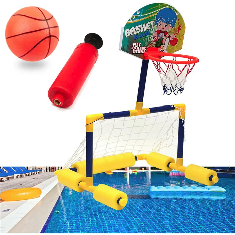 

Water Sports Kids Child Swimming Pool Basketball Toy Water Floatation Basketball Game Equipment Pool Toy Game Pool Accessories