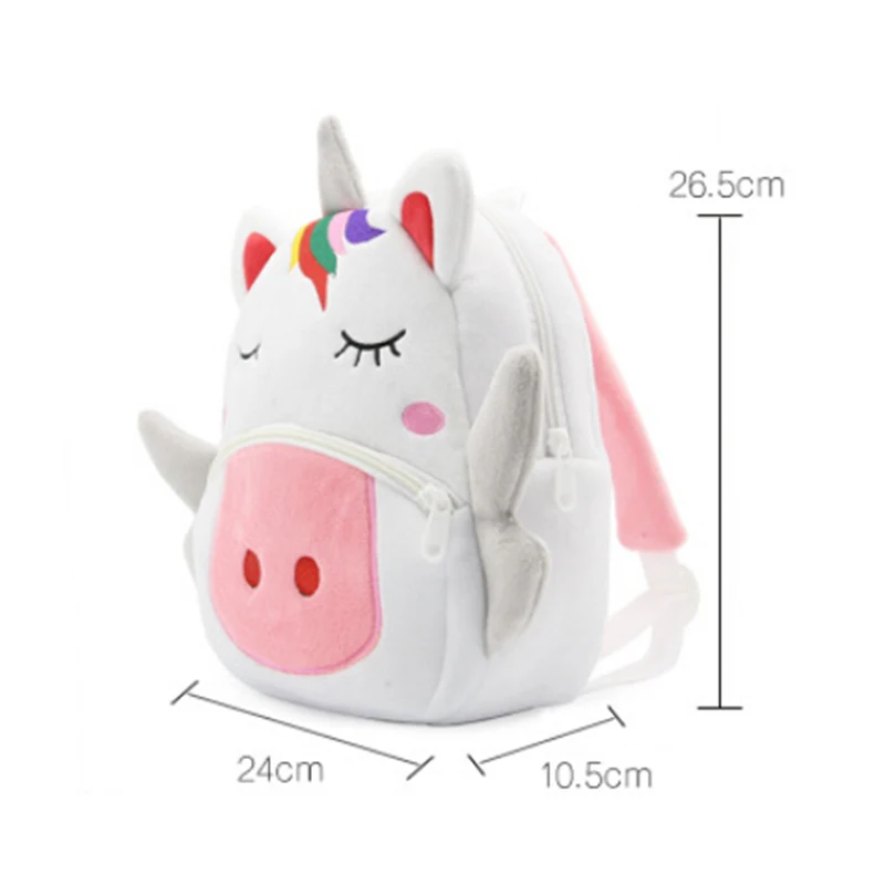 3D Cartoon Unicorn Backpack Kindergarten Schoolbag -Unicorn Fashion HTB1kEaXzeOSBuNjy0Fdq6zDnVXan