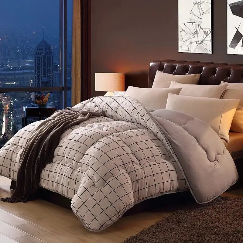 

luxury down comforter core feather blanket twin king size quilts inner spring autumn duvets insert hotel home classic down quilt
