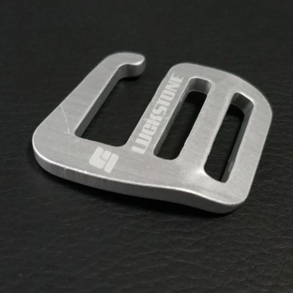 6pcs Metal G Hook Webbing Buckle Accessories Lightweight And Strong Alloy 25mm Silver for Webbing Straps Clothing Belts