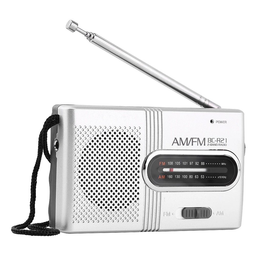 SOONHUA универсальное радио портативное AM/FM радио мини радио с стерео динамиками приемник музыкальный плеер