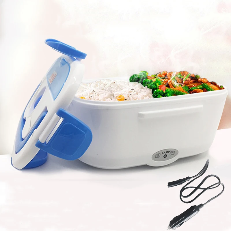 12V Car Portable Electric Heating Lunch Box for Kids Meal Prep Bento