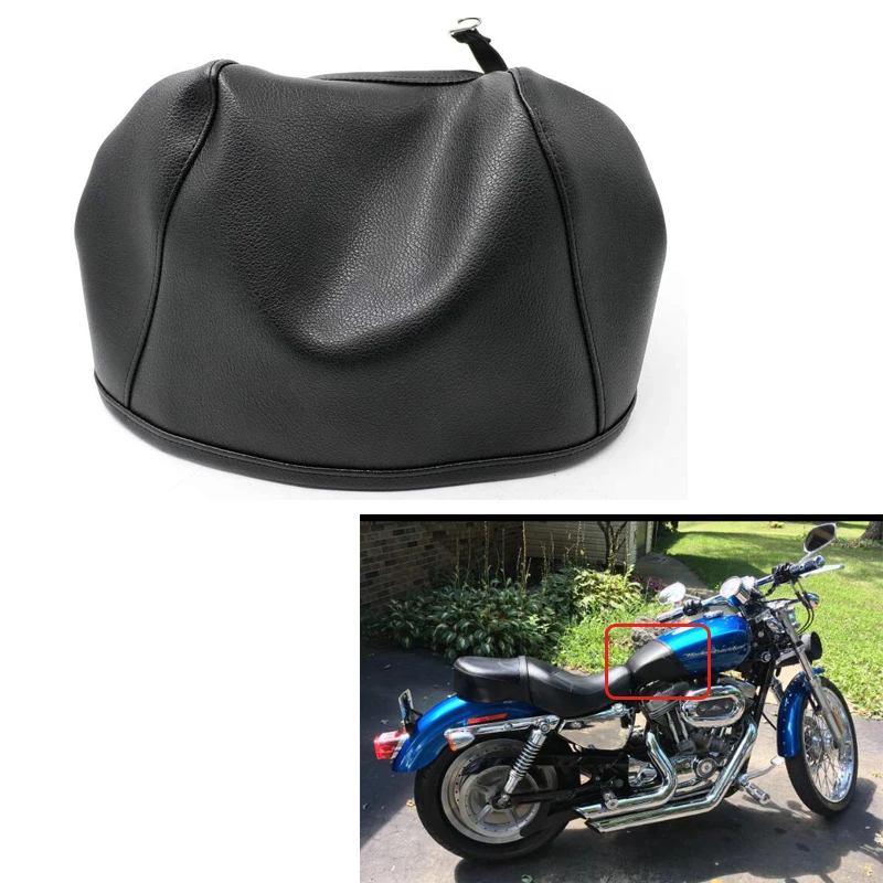Black 4.5 Gallon Vinyl Fuel Tank Bra Shield Sheet Cover Protector For