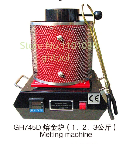  Livraison gratuite par DHL outils de fabrication de bijoux 110 V 3 kg Machine de coulée d'or Machin