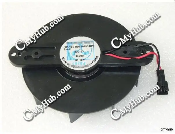 Подлинный для RUILIAN SCIENCE RDL9025SBPF RDL9025S BPF 90 мм 9025 90x90x25 90*90*25 9 см 2-контактный 2-проводной