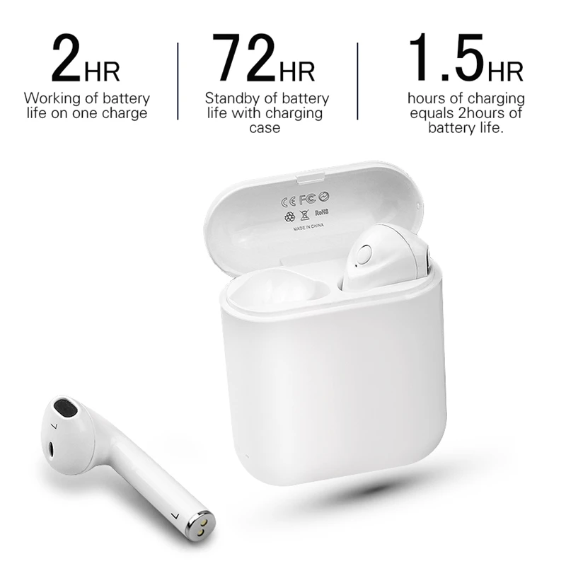 Langsdom T7 Bluetooth наушники для airpods вкладыши True Беспроводной наушники для телефона Bluetooth V4.2 стерео блютуз Наушники для Мобильный телефон Fone де ouvido