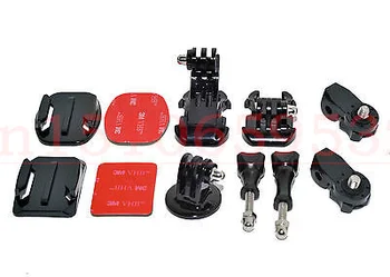 

For HDR-AS30V AS15 20 100V Action GoPro Camera Adapter Base Adhesive Mount Set