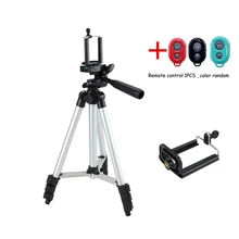 Штатив для камеры, Мобильный штатив для телефона с пультом дистанционного управления, DSLR штатив для камеры, профессиональный штатив для телефона с зажимом для телефона
