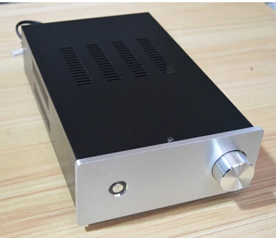 

LM1875 3886 iron aluminum alloy drawing panel mini mini power amplifier chassis /amplifier case A1707