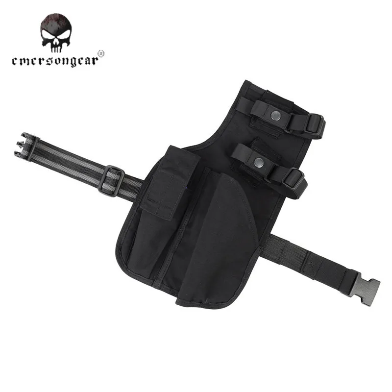 

EMERSON Tactical Leg Holster for MP7 Camping Travel Hiking Hunting Combat Tactical Pouch Pistol Holster Pouch Bag For Men