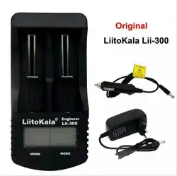 Liitokala lii300 lcd В 18500 В V/1,2 V AA/AAA 18650/26650/10440/14500/16340/3,7 зарядное устройство с экраном В 5 V 1A