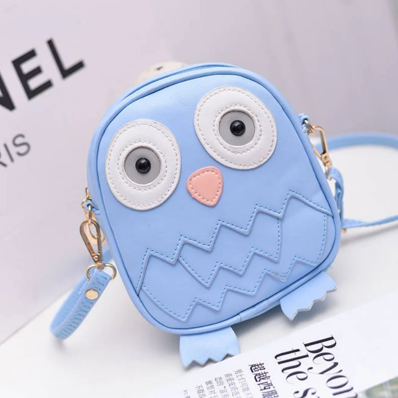 لطيف البومة المرأة حقيبة ساع أزياء المرأة حقيبة الإناث Crossbody حقيبة كتف الكرتون طفل الفتيات حقيبة بولسا الأنثوية
