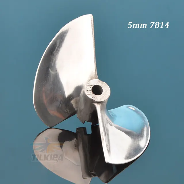 thumbnail image 2 of 35mm Aluminum RC Boat Propeller - 2-Blade Prop For Fei-Lun FT Series RC Boats 2 of 10