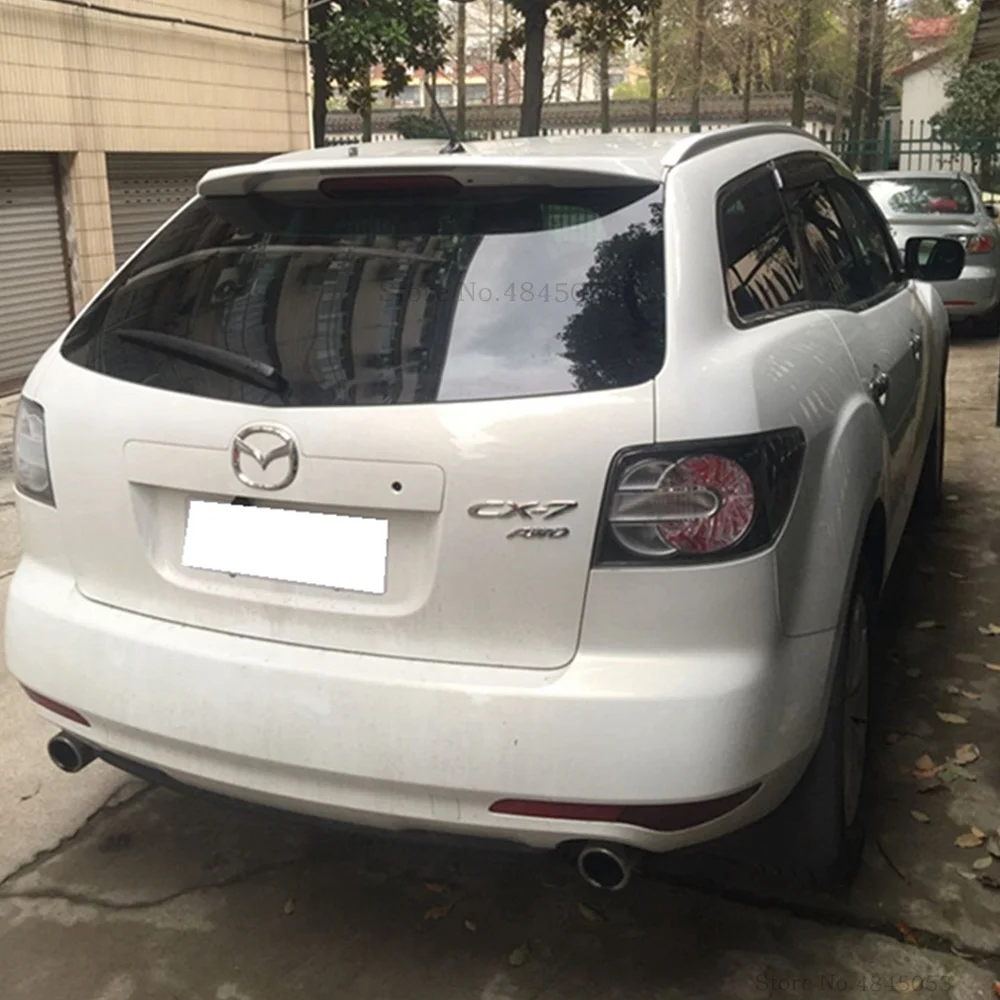Спойлер для Mazda неокрашенный спойлер 2008 2013 АБС пластик багажника украшения