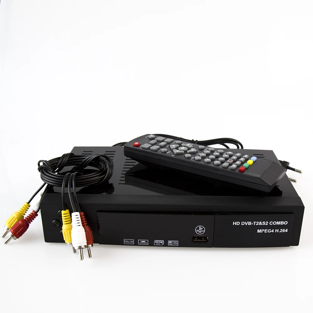 Спутниковый ресивер HD цифровой DVB T2 + S2 ТВ тюнер к получению MPEG4 приемник