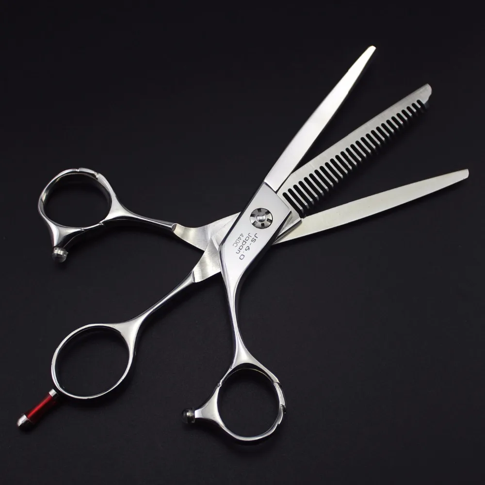 6inch Cutting And Thinning Combined Into One Hair Scissors Dual Use